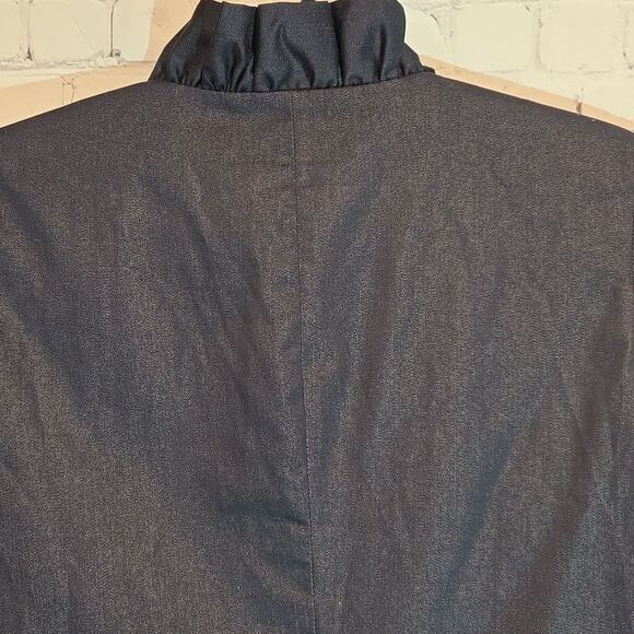 Willi Smith Denim Look Blazer Size L - Picture 6 of 7
